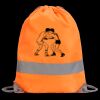 Hi-Vis Stafford Drawstring Tote Backpack Thumbnail