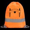 Hi-Vis Stafford Drawstring Tote Backpack Thumbnail