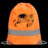 Hi-Vis Stafford Drawstring Tote Backpack Thumbnail