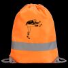 Hi-Vis Stafford Drawstring Tote Backpack Thumbnail