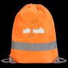 Hi-Vis Stafford Drawstring Tote Backpack Thumbnail