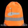 Hi-Vis Stafford Drawstring Tote Backpack Thumbnail