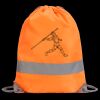 Hi-Vis Stafford Drawstring Tote Backpack Thumbnail
