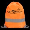 Hi-Vis Stafford Drawstring Tote Backpack Thumbnail