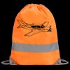 Hi-Vis Stafford Drawstring Tote Backpack Thumbnail