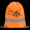 Hi-Vis Stafford Drawstring Tote Backpack Thumbnail