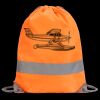 Hi-Vis Stafford Drawstring Tote Backpack Thumbnail