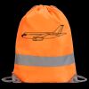 Hi-Vis Stafford Drawstring Tote Backpack Thumbnail