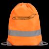 Hi-Vis Stafford Drawstring Tote Backpack Thumbnail