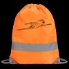 Hi-Vis Stafford Drawstring Tote Backpack Thumbnail