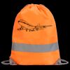 Hi-Vis Stafford Drawstring Tote Backpack Thumbnail