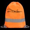 Hi-Vis Stafford Drawstring Tote Backpack Thumbnail