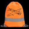 Hi-Vis Stafford Drawstring Tote Backpack Thumbnail