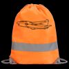 Hi-Vis Stafford Drawstring Tote Backpack Thumbnail