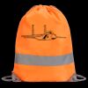 Hi-Vis Stafford Drawstring Tote Backpack Thumbnail