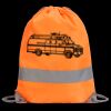 Hi-Vis Stafford Drawstring Tote Backpack Thumbnail