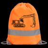 Hi-Vis Stafford Drawstring Tote Backpack Thumbnail