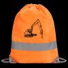Hi-Vis Stafford Drawstring Tote Backpack Thumbnail