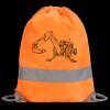 Hi-Vis Stafford Drawstring Tote Backpack Thumbnail