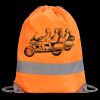 Hi-Vis Stafford Drawstring Tote Backpack Thumbnail
