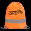 Hi-Vis Stafford Drawstring Tote Backpack Thumbnail