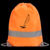 Hi-Vis Stafford Drawstring Tote Backpack Thumbnail