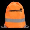 Hi-Vis Stafford Drawstring Tote Backpack Thumbnail