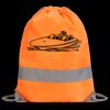 Hi-Vis Stafford Drawstring Tote Backpack Thumbnail