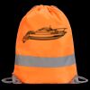 Hi-Vis Stafford Drawstring Tote Backpack Thumbnail