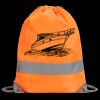 Hi-Vis Stafford Drawstring Tote Backpack Thumbnail