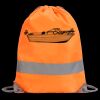 Hi-Vis Stafford Drawstring Tote Backpack Thumbnail