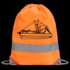 Hi-Vis Stafford Drawstring Tote Backpack Thumbnail