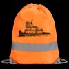 Hi-Vis Stafford Drawstring Tote Backpack Thumbnail