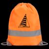 Hi-Vis Stafford Drawstring Tote Backpack Thumbnail