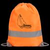 Hi-Vis Stafford Drawstring Tote Backpack Thumbnail