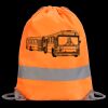 Hi-Vis Stafford Drawstring Tote Backpack Thumbnail
