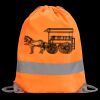 Hi-Vis Stafford Drawstring Tote Backpack Thumbnail