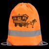 Hi-Vis Stafford Drawstring Tote Backpack Thumbnail