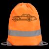 Hi-Vis Stafford Drawstring Tote Backpack Thumbnail