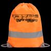 Hi-Vis Stafford Drawstring Tote Backpack Thumbnail