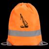 Hi-Vis Stafford Drawstring Tote Backpack Thumbnail