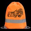 Hi-Vis Stafford Drawstring Tote Backpack Thumbnail