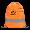 Hi-Vis Stafford Drawstring Tote Backpack Thumbnail