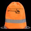 Hi-Vis Stafford Drawstring Tote Backpack Thumbnail