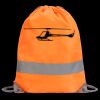 Hi-Vis Stafford Drawstring Tote Backpack Thumbnail