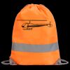 Hi-Vis Stafford Drawstring Tote Backpack Thumbnail