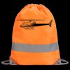Hi-Vis Stafford Drawstring Tote Backpack Thumbnail