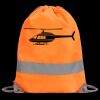 Hi-Vis Stafford Drawstring Tote Backpack Thumbnail