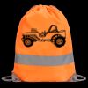 Hi-Vis Stafford Drawstring Tote Backpack Thumbnail