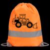Hi-Vis Stafford Drawstring Tote Backpack Thumbnail